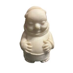 Vintage Italian Gino Ruggeri Resin Monk Figurine Religious Collection Italy